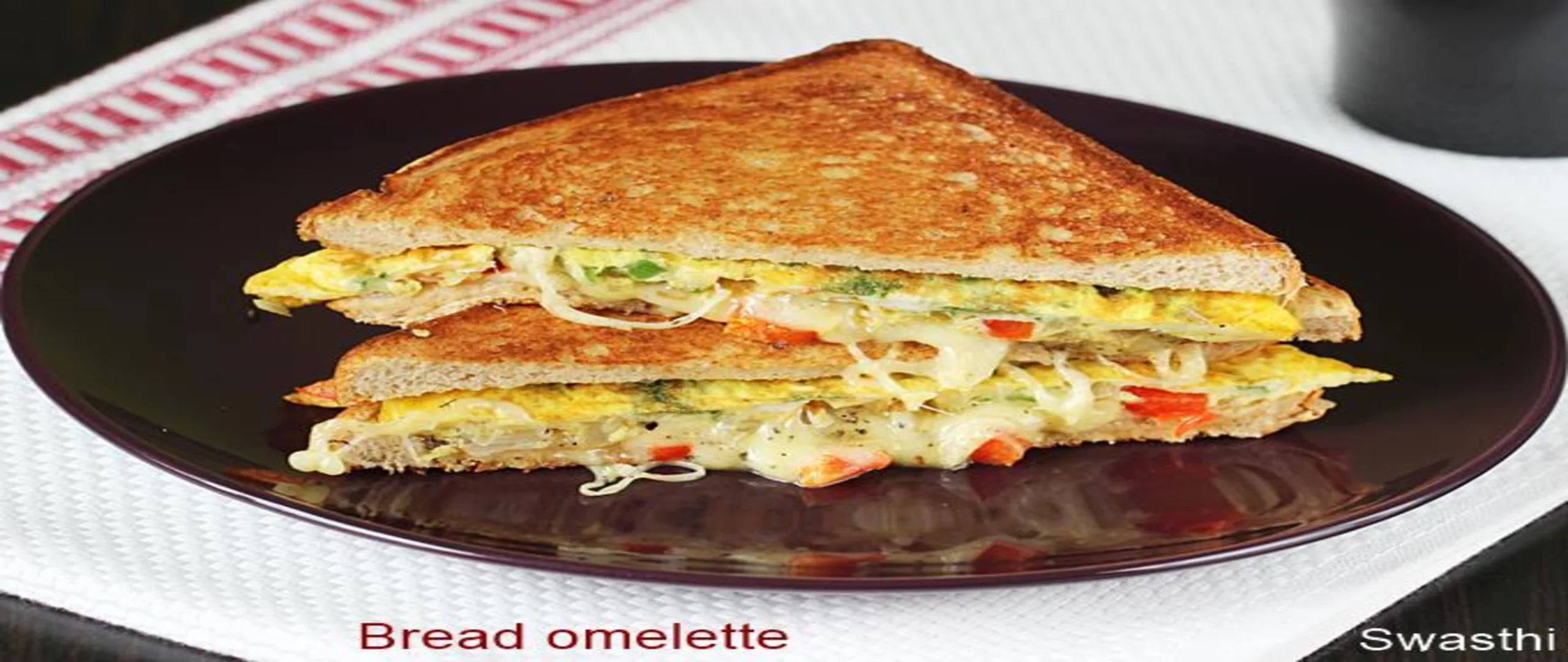 masala omelette sandwich recipe