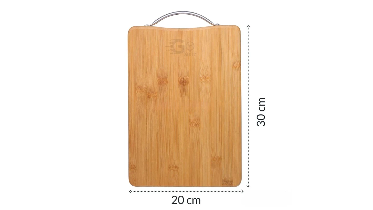 Kitchen setup featuring a versatile chopping board for daily use.